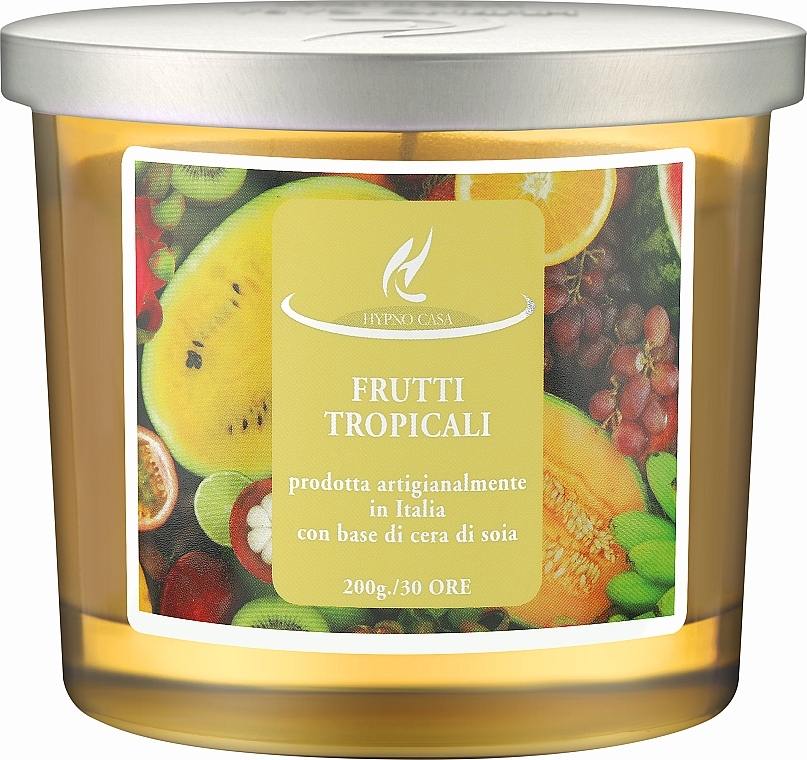УЦЕНКА Свеча парфюмированная "Frutti Tropicali" - Hypno Casa Candle Perfumed * — фото N1