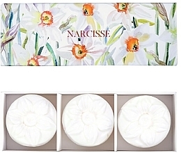 Парфумерія, косметика Fragonard Narcisse - Набір (soap/3x75g)