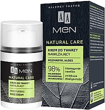 Увлажняющий крем для лица - AA Men Natural Care Moisturising Face Cream — фото N1