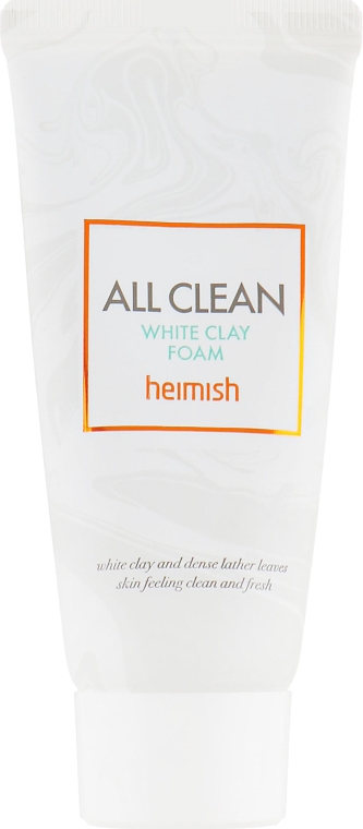 Очищувальна пінка для обличчя - Heimish All Clean White Clay Foam (міні)
