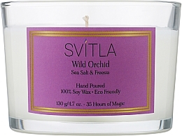 Духи, Парфюмерия, косметика Ароматическая свеча "Дикая орхидея" - Svitla Wild Orchid