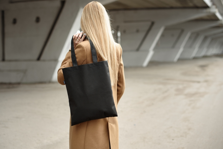 Сумка-шопер, чорна "Perfect Style" - MAKEUP Eco Friendly Tote Bag Black — фото N2