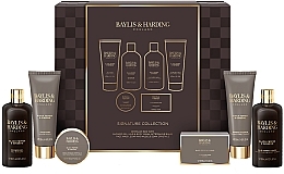 Парфумерія, косметика Набір, 6 продуктів - Baylis & Harding Black Pepper & Ginseng Men's Luxury Shower & Prep Gift Set