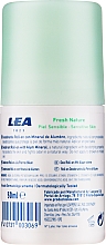 Шариковый дезодорант с минеральными квасцами - Lea Fresh Nature Mineral Alum Deodorant Roll-On — фото N2