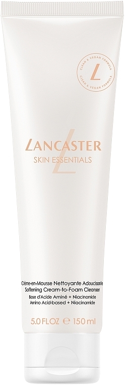 Крем-пінка для вмивання - Lancaster Skin Essentials Softening Cream-to-Foam Cleanser