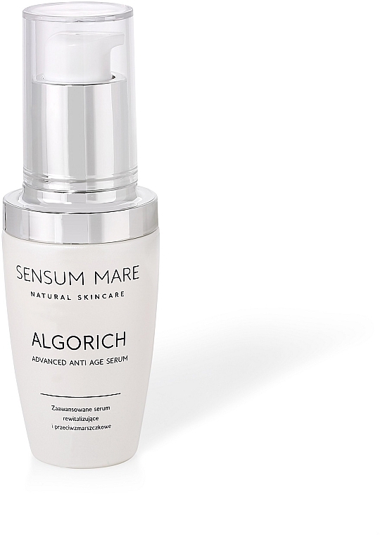 Відновлювальна сироватка для обличчя - Sensum Mare Algorich Advanced Anti Age Serum
