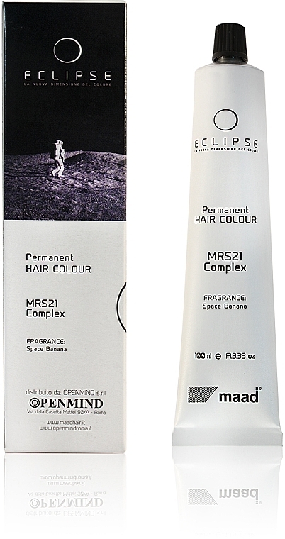 УЦЕНКА Крем-краска для волос - Maad Eclipse MRS21 Complex Permanent Hair Colour * — фото N1