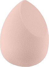 Парфумерія, косметика Спонж для макіяжу краплеподібний, верхній зріз, нелатексний NL-B16, світло-рожевий - Cosmo Shop Latex Free