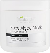 Парфумерія, косметика Альгінатна маска для обличчя, з гіалуроновою кислотою - Bielenda Professional Face Algae Mask with Hyaluronic Acid