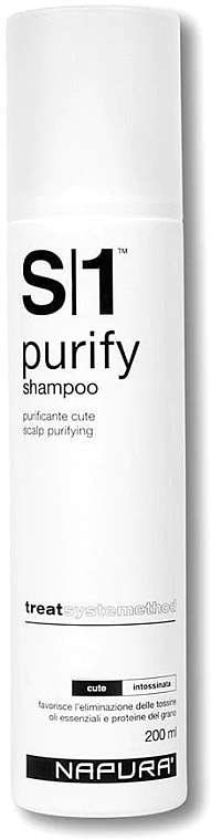 Нормализующий и очищающий шампунь - Napura S1 Purify Shampoo — фото N1