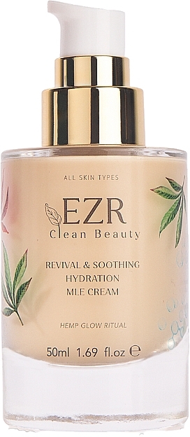 Ламеллярный крем для лица - EZR Clean Beauty Revival & Soothing Hydration Mle Cream