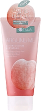 Духи, Парфюмерия, косметика Скраб для тела - Welcos Around Me Natural Scrub Body Wash Peach