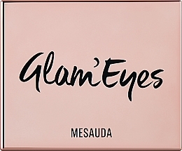 Палетка теней для век - Mesauda Milano Glam'eyes 12 Multi Finish Compact — фото N2
