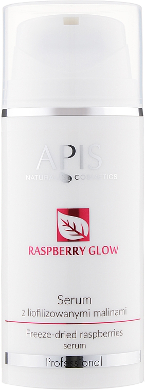 Сироватка для обличчя з ліофілізованою малиною - APIS Professional Raspberry Glow