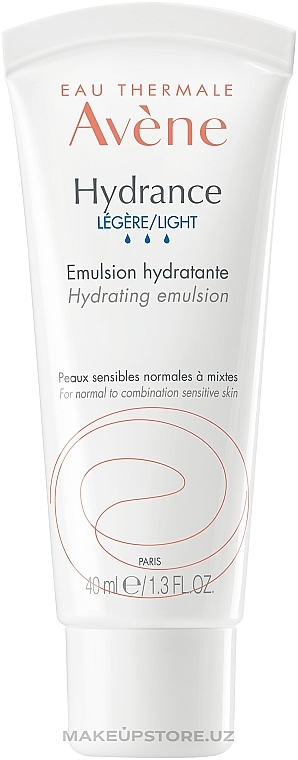Зволожувальна емульсія для обличчя - Avene Eau Thermale Hydrance Hydrating Emulsion — фото N1