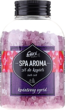 Парфумерія, косметика Сіль для ванни "Квітковий сад" - Cari Spa Aroma Salt For Bath