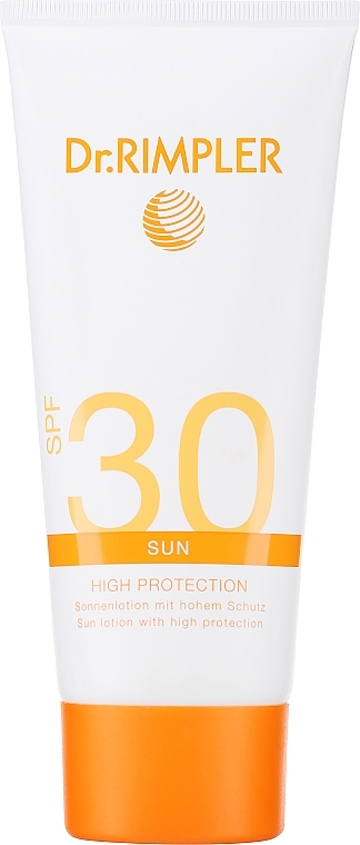 Солнцезащитный лосьон для тела - Dr. Rimpler Sun High Protection Spf30 — фото N1