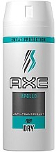 Духи, Парфюмерия, косметика Антиперспирант "Аполло" для мужчин - Axe Apollo Anti-Transpirant Dry Protection 48H