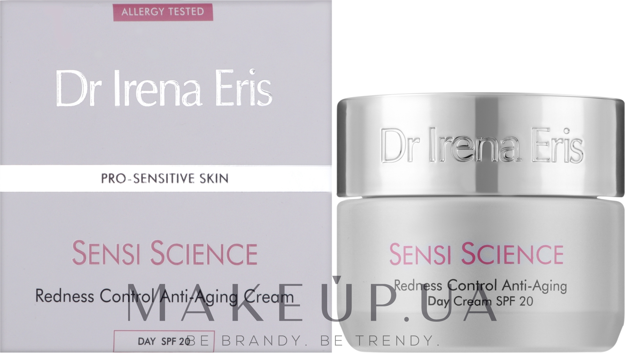 Антивозрастной дневной крем для лица - Dr Irena Eris Sensi Science Redness Control Anti-Aging Day Cream SPF 20 — фото 50ml