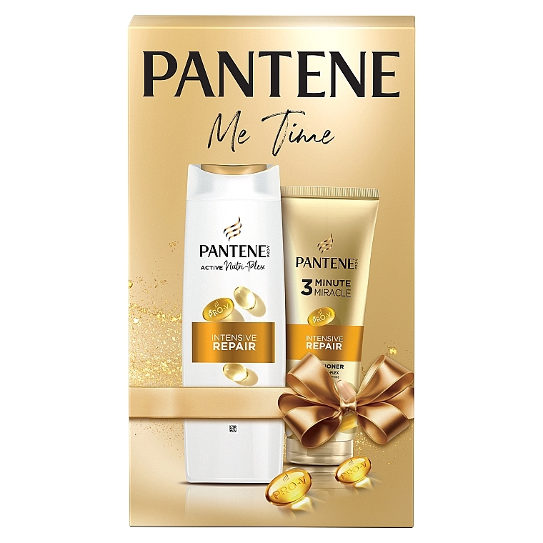 Набір - Pantene Intensive Repair Me Time Set (shm/400ml + cond/220ml) — фото N2