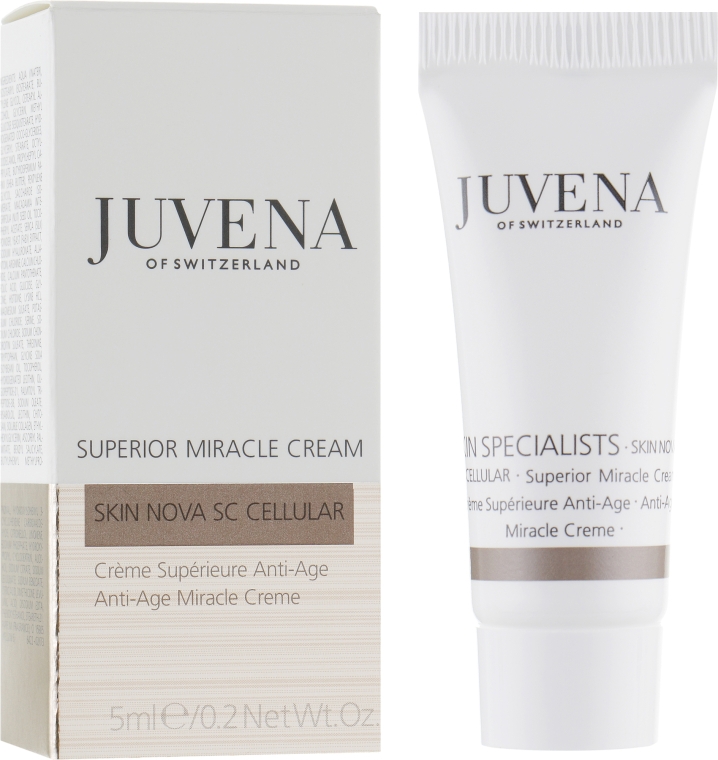 Инновационный антивозрастной крем - Juvena Superior Miracle Cream (пробник) — фото N3
