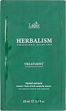 Маска для волос с травяными экстрактами - La'dor Herbalism Herbalism Treatment (пробник) — фото N1