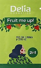 Пілінг для обличчя й тіла з ароматом лайма - Delia Fruit Me Up! Face & Body Peeling (пробник) — фото N1