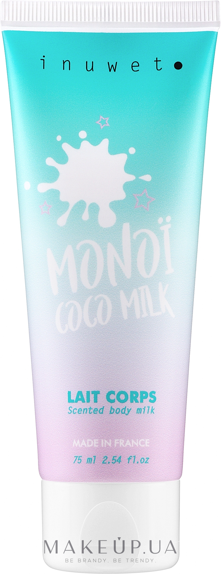 Молочко для тіла з кокосовою олією - Inuwet Monoi Coco Body Milk — фото 75ml