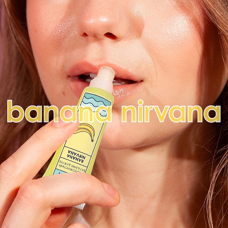 Зволожувальний бальзам для губ - Mermade Banana Nirvana — фото N3