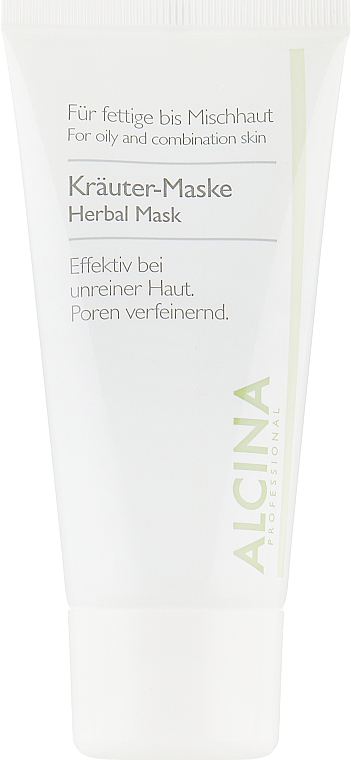 Маска для жирной кожи с растительными экстрактами - Alcina Herbal Mask — фото N2