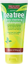 Духи, Парфюмерия, косметика Шампунь для волос "Чайное дерево" - Beauty Formulas Tea Tree Deep Cleansing Shampoo