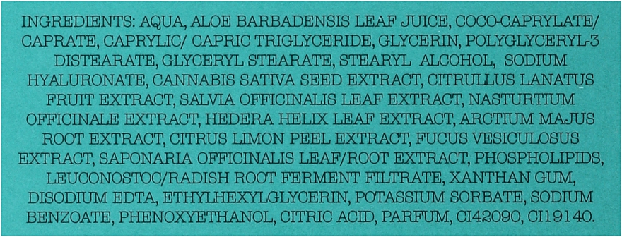 Набір - London Botanical Laboratories Hyaluronic Acid+CBD Molecular Moisture Surge Hyaluronic Acid Day Cream (cr/50ml + c/50ml) — фото N2