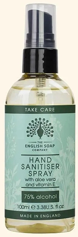 Санитайзер для рук - The English Soap Company Take Care Hand Sanitiser Spray — фото N1