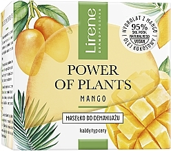 Lirene Power Of Plants Mango Make-Up Remover Butter - Lirene Power Of Plants Mango Make-Up Remover Butter — фото N2