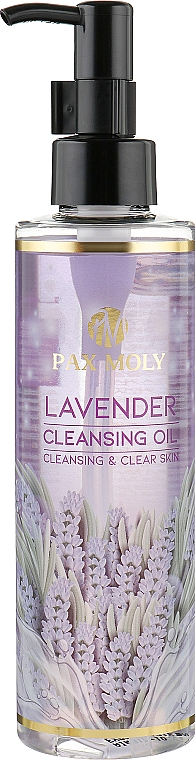 Очищувальна олія для обличчя з екстрактом лаванди - Pax Moly Lavender Cleansing Oil — фото N1