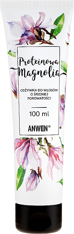 Кондиционер для среднепористых волос - Anwen Protein Conditioner for Hair with Medium Porosity Magnolia