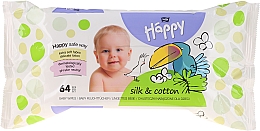 Влажные салфетки "Шелк и хлопок" - Bella Baby Happy Silk & Cotton — фото N1