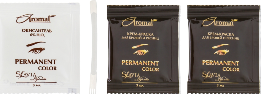 Крем-краска для бровей и ресниц - Аромат Slavia — фото N3