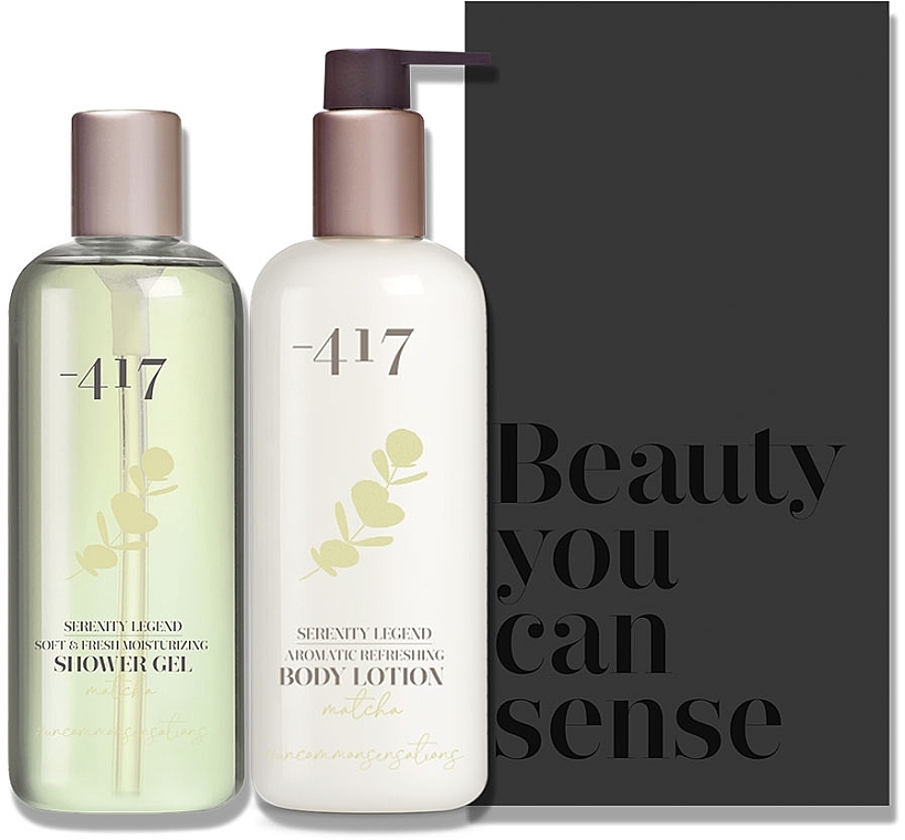 Набор - -417 Serenity Legend My Body Duo Matcha (sh/gel/350ml + body/lot/350ml) — фото N1