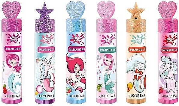 Набір - Chlapu Chlap Juicy Lip Balm (lip balm/6х4.2g) — фото N1