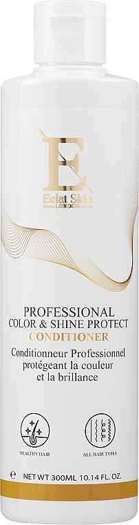 Кондиціонер для фарбованого й тьмяного волосся з олією бабасу - Eclat Skin London Professional Color & Shine Protect Conditioner — фото N1