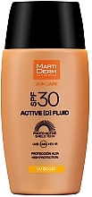 Солнцезащитный флюид - MartiDerm Sun Care Active (D) Fluid SPF 30+ — фото N1
