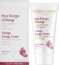 Крем витаминизированный "Энергия цитрусов" - Mary Cohr Orange Energy Cream — фото N2