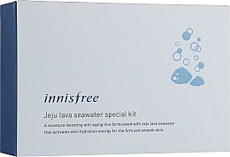 Духи, Парфюмерия, косметика Набор - Innisfree Jeju Lava Seawater (toner/15ml + lotion/15ml + essence/5ml + cr/5ml)