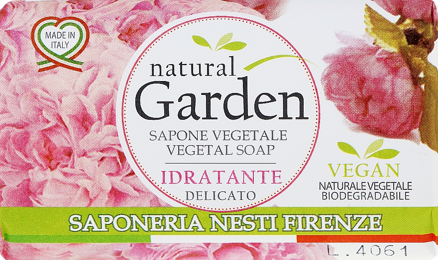 Мыло натуральное "Увлажняющее" - Nesti Dante Natural Garden Idratante — фото N2