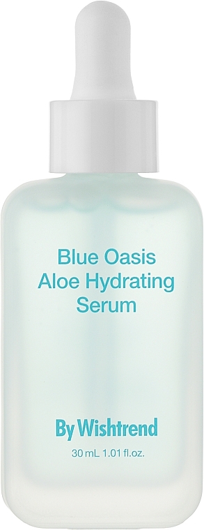 Зволожуюча сироватка з екстрактом алоє - By Wishtrend Blue Oasis Aloe Hydrating Serum — фото N1