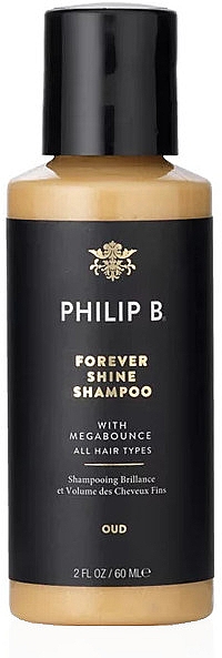 Шампунь для королевского блеска волос - Philip B Oud Royal Forever Shine Shampoo — фото N1