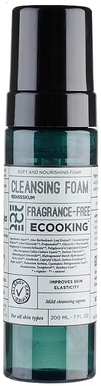 Пінка для вмивання - Ecooking 50+ Cleansing Foam — фото N1