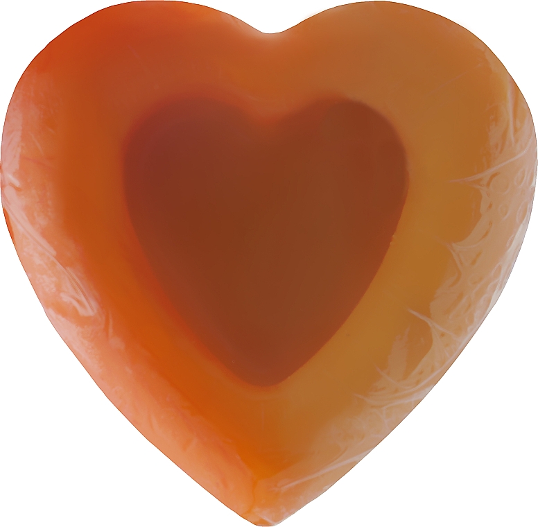 Мыло "Большое сердце", персик - Soap Stories — фото N1