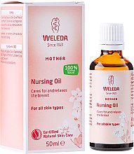 Питательное масло для груди в период лактации - Weleda Mother Nursing Oil — фото N1